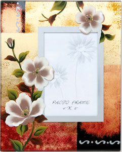 Jardin D`ete. Рамка для фотографий «Белые цветы», арт. 21333A.