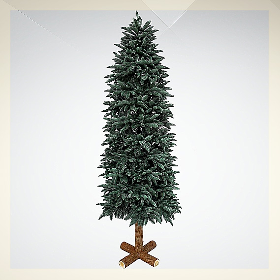 Искусственная ёлка Ontario Pine. Ёлка новогодняя, искусственная. Материал – дерево, пластик. Цвет – зелёный.
