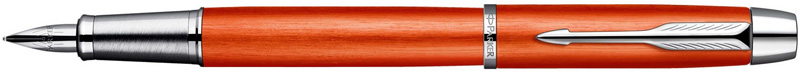 1892641. Перьевая ручка Parker IM PREMIUM Big Red. Перьевая ручка Паркер с пером из сверхпрочной нержавеющей стали, текстурированный алюминиевый корпус красного цвета, хромированные детали дизайна.